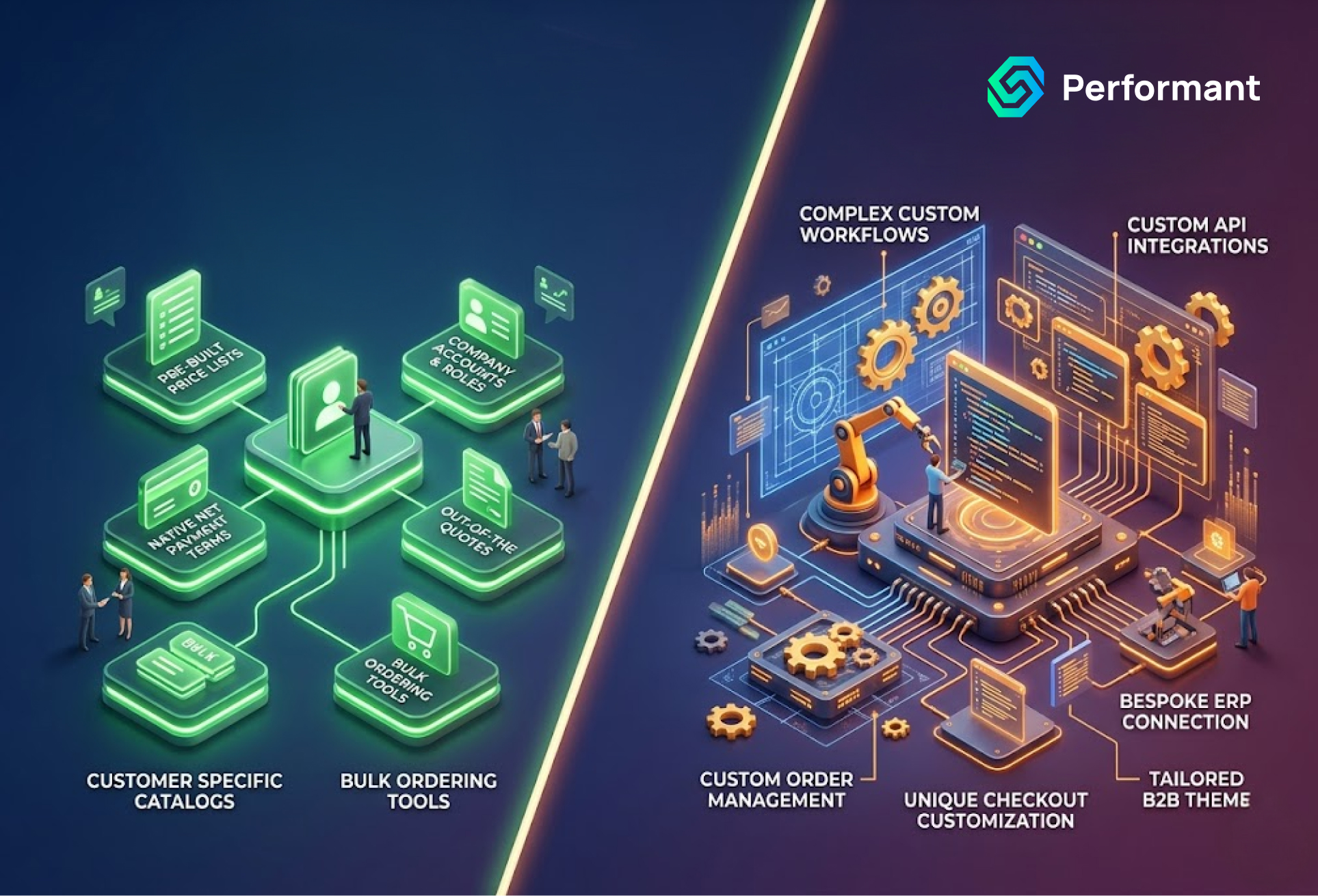 Shopify B2B: What’s Native vs What Needs Custom Work