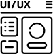 UI UX Design Icon