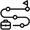 Projects With Real Milestones Icon