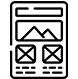 Wireframing and Prototyping Icon