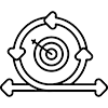 Goal-Focused Sprints Icon
